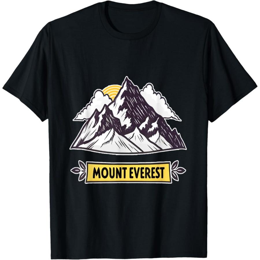 

Majestic Mount Everest Adventure Graphic Himilayas T-Shirt XXXXXL чёрный
