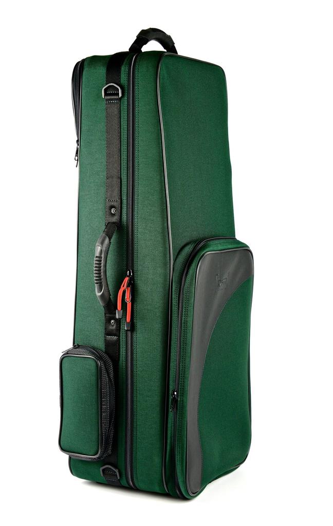 BAM Trekking Case for Tenor Saxophone, Green, 3022SF