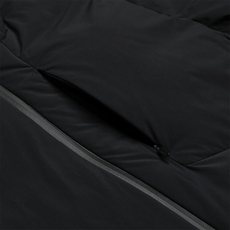 FILA Golf Series Classic Versatile Lightweight Warm Soft Stretch Stand Collar Down Jacket Men outerwear A11M545928FBK