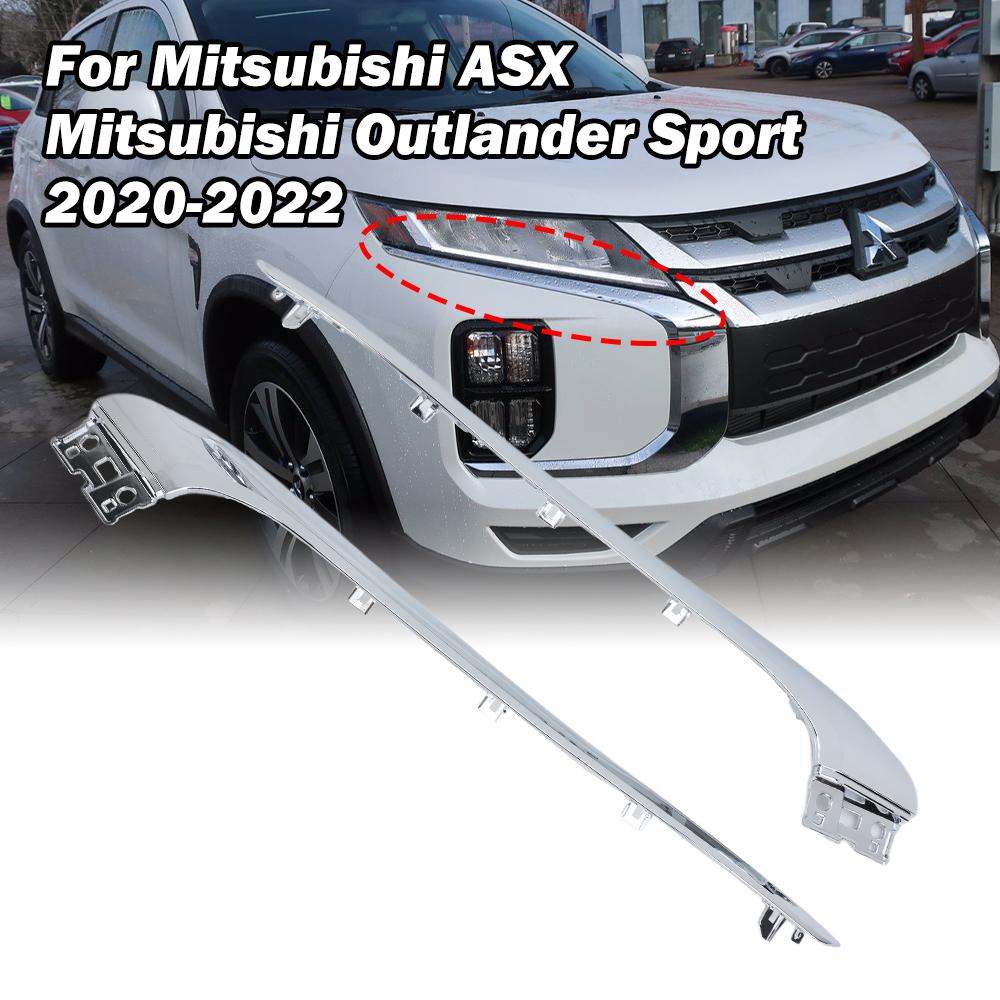 Bara de protecție față auto pentru Mitsubishi ASX Outlander Sport 2020 2025 2025 cromate faruri benzi auto piesă 6407A353 6407A420