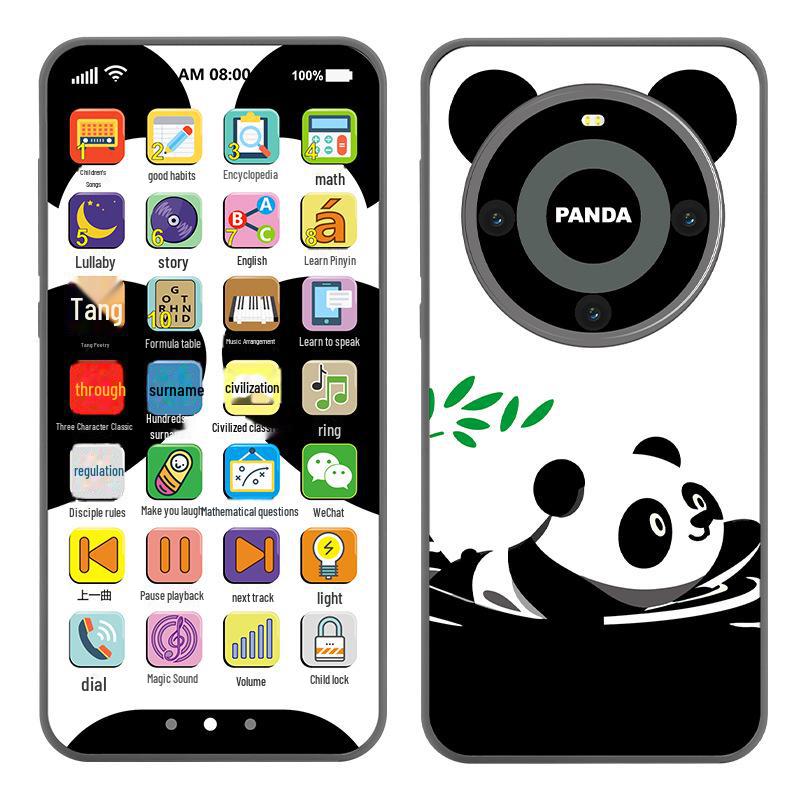 Infant Educational Mobile Phone Toy with Music, Lights, and Stories