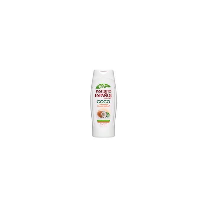Lotion pour le corps - Instituto Español - Coco - Hydratante - Sans parabène - Pour tous types de peau