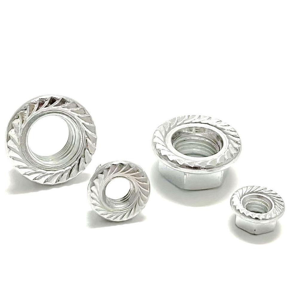 High-Quality Hexagon Flange Head Nut | Anti-Slip, Anti-Loosening Lock Nut