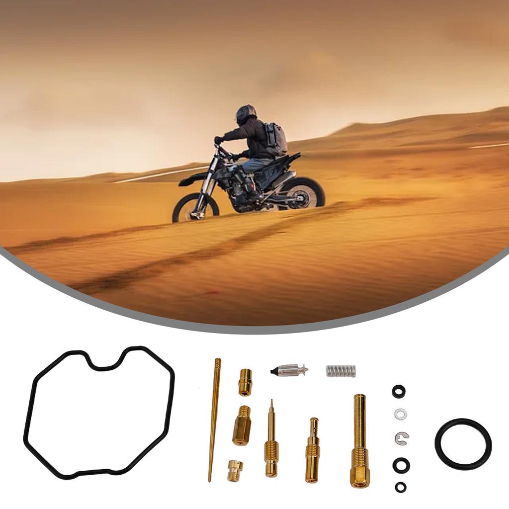 Repair Kit Carburetor Repair Plastic Replacement Rubber Yellow Auto Parts Brass For Honda AX-1 NX250 1988-1990
