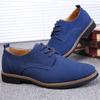 Four Seasons Shoes Men's Shoes Large Size Casual Leather Shoes Low Top Round Head Anti-velvet Leather Outdoor Tooling Casual Shoes 48 Size Generation
