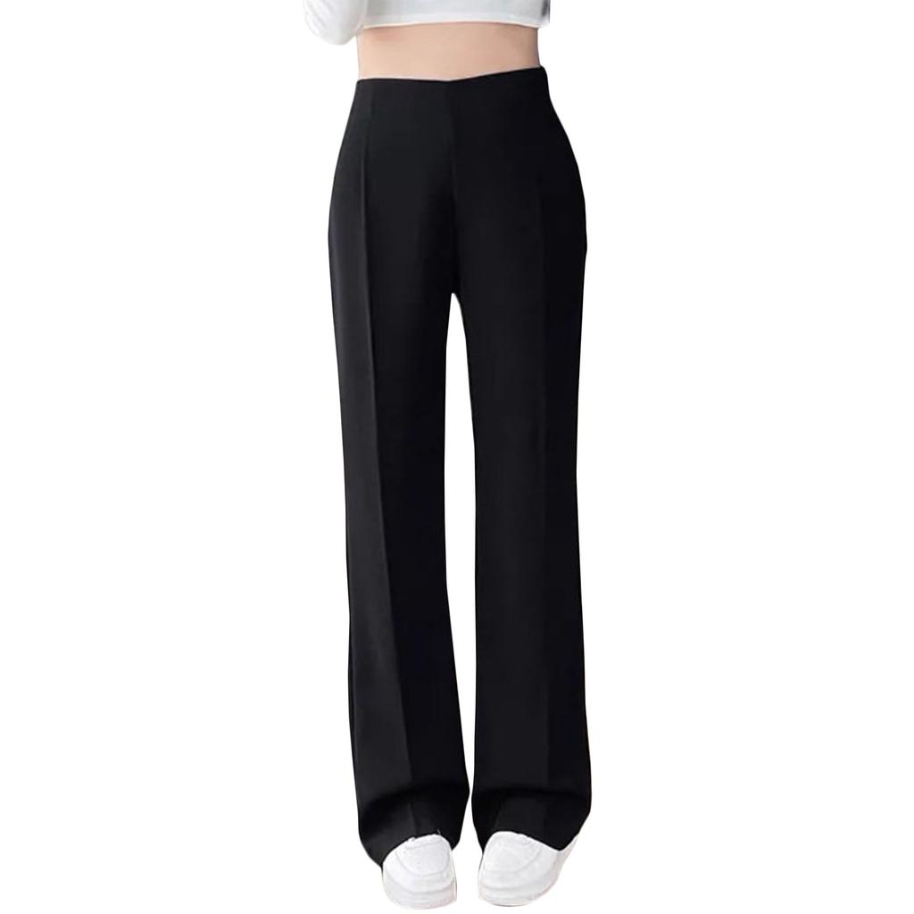 Women's Pants Summer Casual High-waisted Flare Work Pants Casual Pants