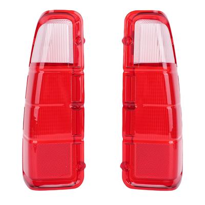 1 Pair Tail Light Lens BIKE 073 Left Right Truck Red Tail Light Housing Replacement for Power Wagon