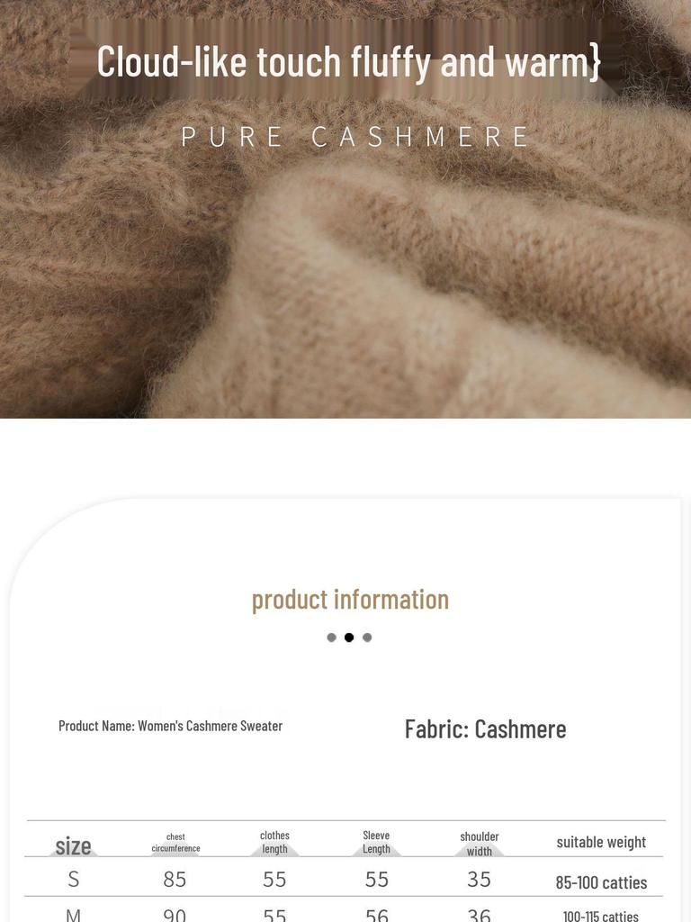 Women's Solid Cashmere Ribbed Half-Zip Sweater - Autumn/Winter