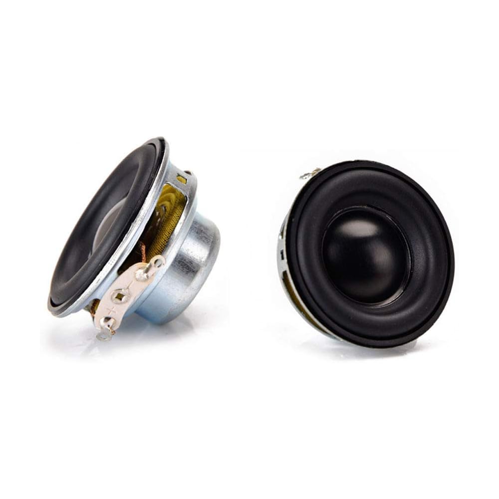 2pcs 40mm O Full Range 16 Core 4 Ohm 5W Speakers for Home Theater Electronic Component Storage