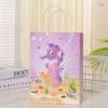 Mermaid Party Gift Packing Bags Cartoon Under The Sea Party Kraft Paper Bag Jellyfish Little Mermaid Girl Birthday Party Decor