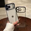 Advanced Inductance Plating Borderless Transparent for iPhone11promax Apple 11 Mobile Phone Case 11 with Lens Film