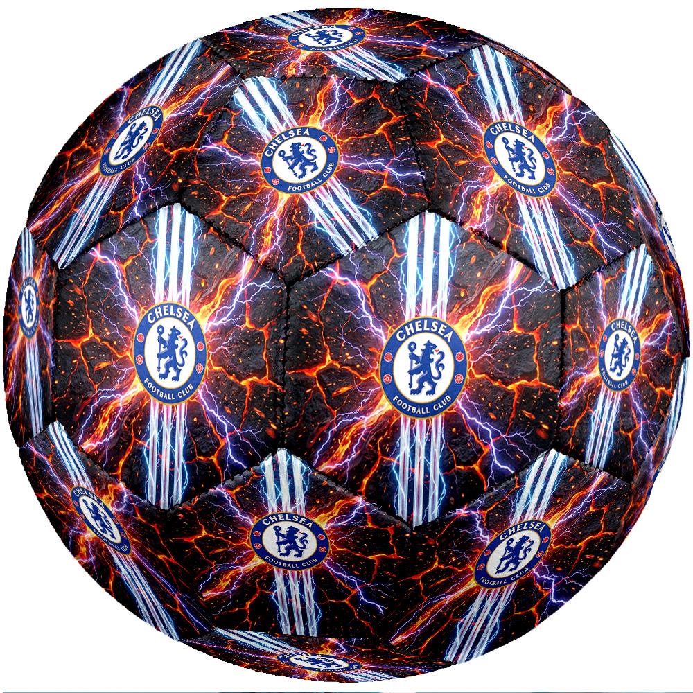 Chelsea FC Theme soccer ball Size 5 Soccer Ball Soft Touch Professional Training Football for Outdoor Sports