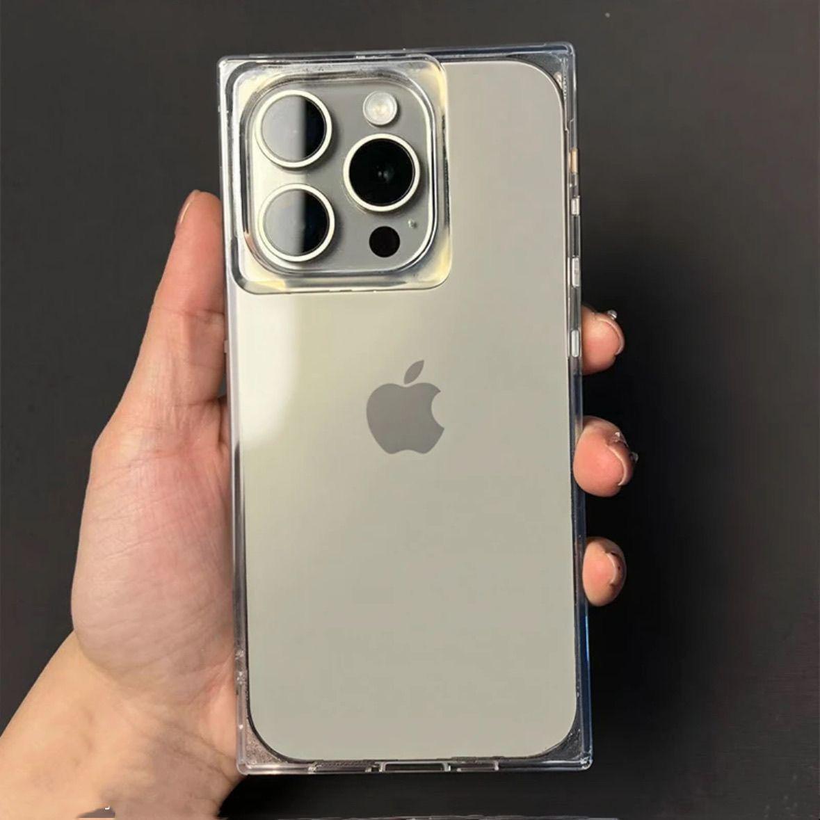 

Прозрачный мягкий чехол для Apple 16 Pro Max - Защита от падений, Защита от ударов, Защита от столкновений с подушками безопасности на четырех углах iPhone 17 Pro Max