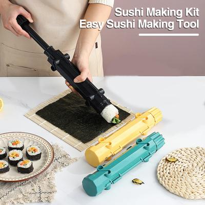Easy To Clean DIY Sushi Maker Machine Reusable Roller Rice Mold Kitchen Gadgets Tool