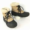 Snow Boots with Liner Size 22.5cm Brown(USED)