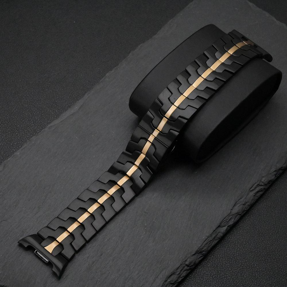 Luxury Stainless Steel Band for Samsung Galaxy Watch 8 Classic 46mm 8 44mm Metal Strap for Watch 8 40mm Men Bracelet Watchband