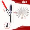 Valve Adjustment Tool For 10Mm Jam Nut,With Angled Feeler Gauge, Slotted Valve Adjusting Stud,Valve Lash Adjustment Tool For Honda,Toyota,Nissan And