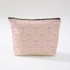 Pink Bowknot Zipper Storage Bag Travel Portable Wash Pouch Student Pencil Case Multi-Purpose Organizer for Women