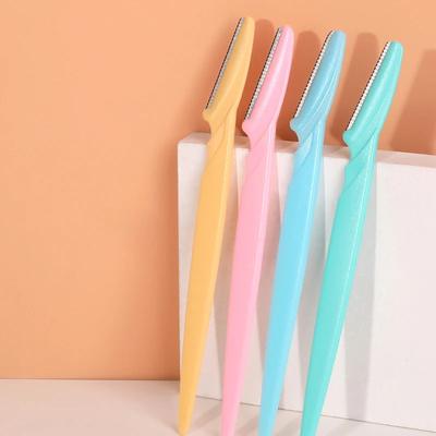3pcs Eyebrow Trimming Knife Sharp Hair Shaving Knife Eyebrow Shaving Eyebrow Trimmer Beauty Makeup Trimming Tool