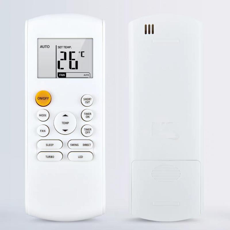 Multifunctionele Airconditioner Afstandsbediening Compatibel met RG57B1 RG57B2 RG57A6 Geüpgraded Vervanging voor Dagelijks Gebruik in Huis