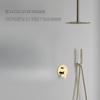 Xuan Yong Gold 3-Function 12-inch Ceiling Outlet Concealed Shower Set