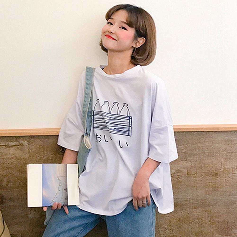 T-shirt Women Bottle Neck 
