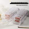 Transparent Wearable Nail Art Storage Box for Small Accessories - Hot-Selling, Partitioned Design