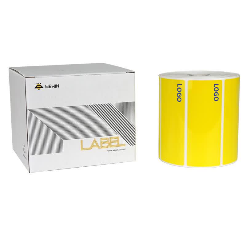 Wewin CT100 100x40mm Yellow Thermal Labels