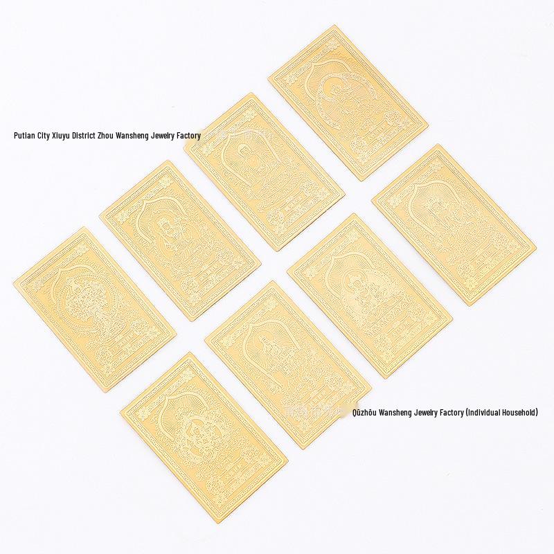 Gold 999 Tierkreiszeichen Schutzengel Aufkleber - Frieden, Freude & Glück Dekoration