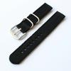 MERJUST 18MM 20MM 22MM 24MM Brown Blue Green Black Simplicity Nylon Watch Band Strap For Military Watch Wristband Bracelet