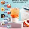 Creative Ice Cube Maker Box 3 Layer Round Ice Cube Trays Portable Ice Cube Molds  Chilling Drinks