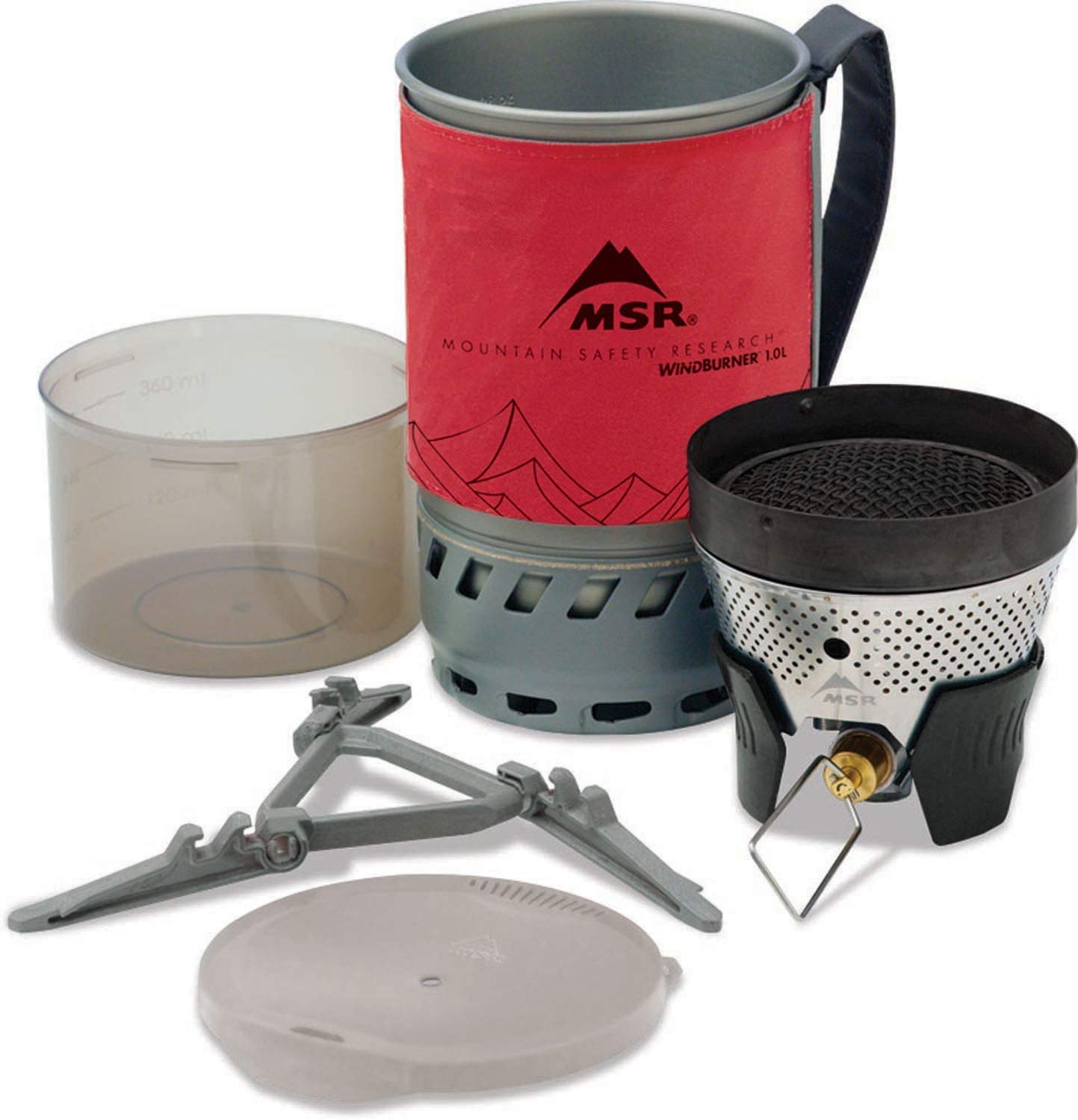

MSR Outdoor WindBurner Personal Stove System, Red, for Mountaineering [Japan Official Product] 36219