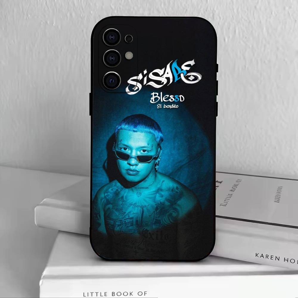 BC-Rapper Blessd Cantante Phone Case For Samsung S25,S24,S21,S22,S23,S30,Ultra,S20,Plus,Fe,Soft Silicone Black Cover