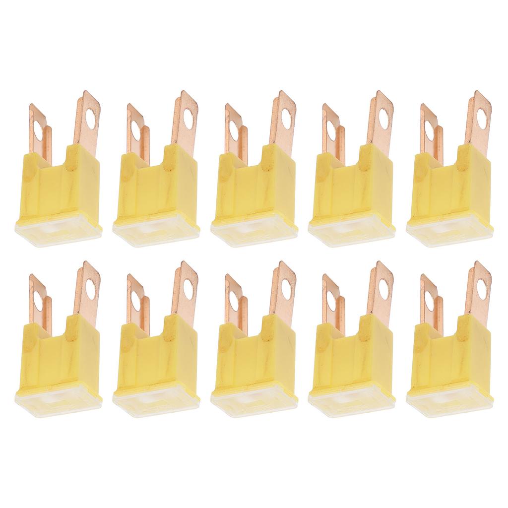 10 BUC Siguranță cu Terminal Masculin Drept 60A 32V FLM Înlocuire Siguranță cu Terminal Masculin Auto