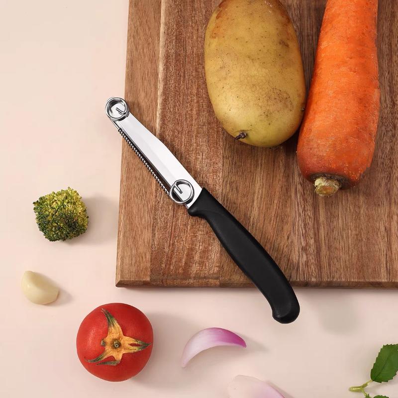 2 In 1 Kitchen Peeler Vegetable Fruit Quick Slicing Cutter Potato Carrot Shredder Kitchen Gadgets