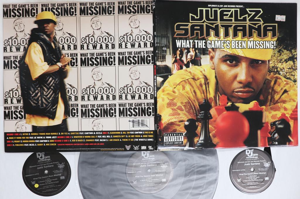 LP Record JUELZ SANTANA What The Games Been Missing B000542601 DEF JAM 2005 US Rap HipHopRB Used