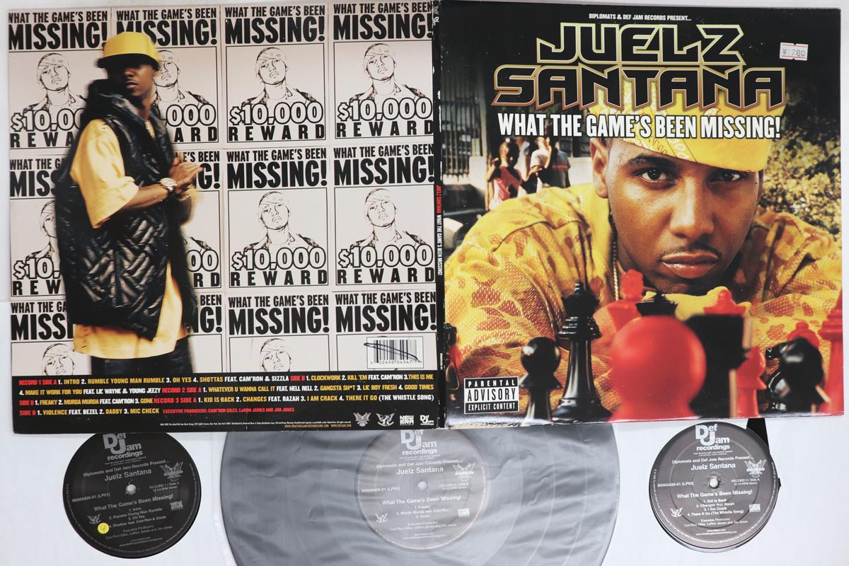 

LP Record JUELZ SANTANA What The Games Been Missing B000542601 DEF JAM 2005 US Rap HipHopRB Used