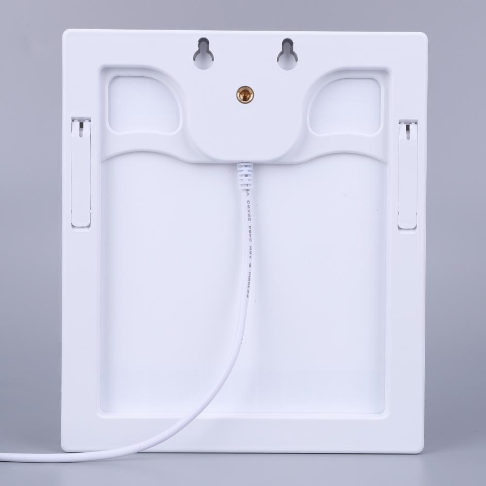 5W Solar Panel 360° Adjustable Wall Mount Solar Panels Supply with DC Port 9.8ft Charging Cable for Ring Spotlight Cam Plus/Pro