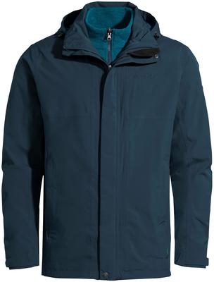 Jacket VAUDE Men's Jacket Rosemoor 3in1 Jacket Dark Sea