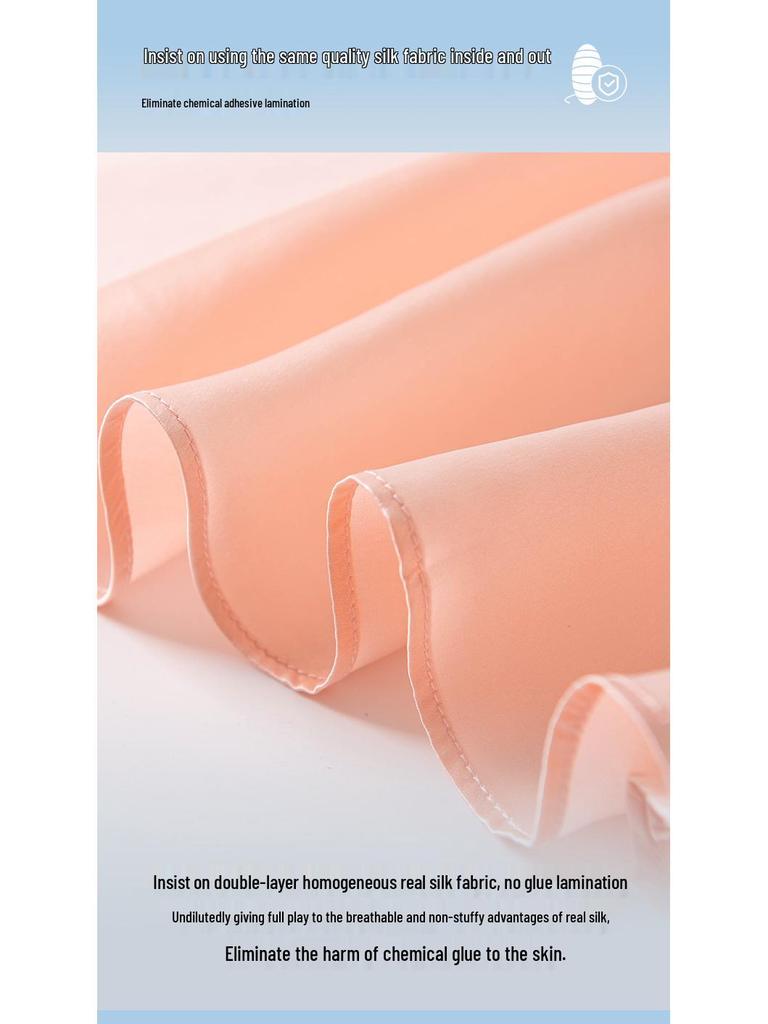 2025 Silk Facekini: Full Face & Neck UV Protection Mulberry Silk Mask
