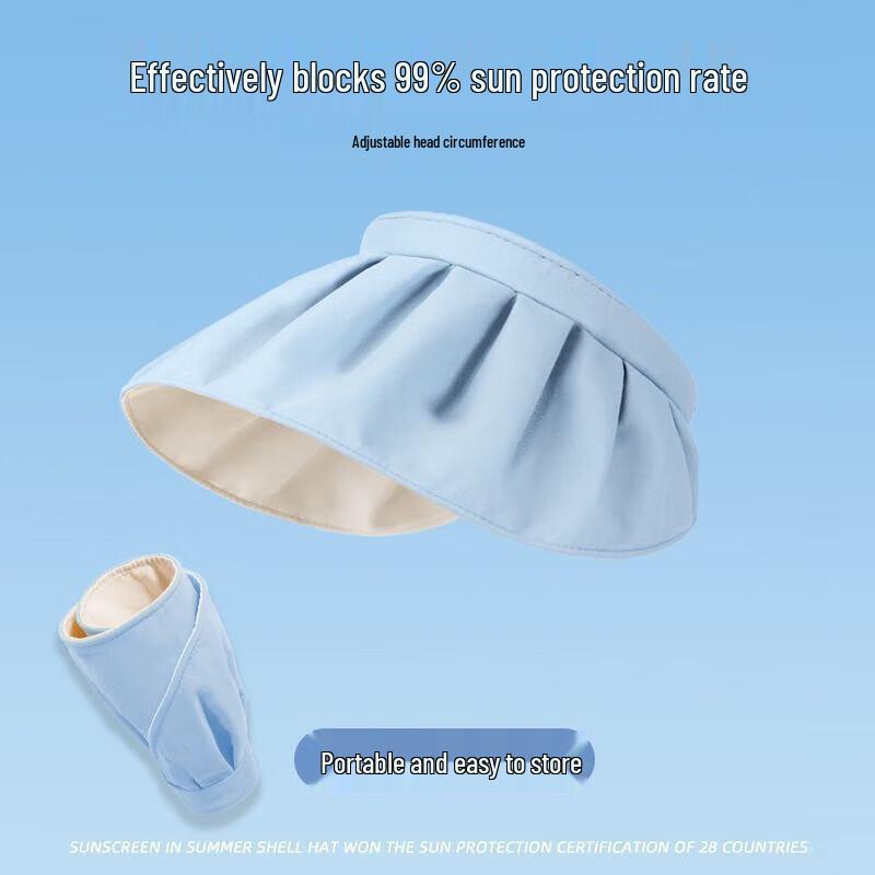 Женская сворачивающаяся складная шляпа от солнца Lu Youyou с защитой от УФ-излучения