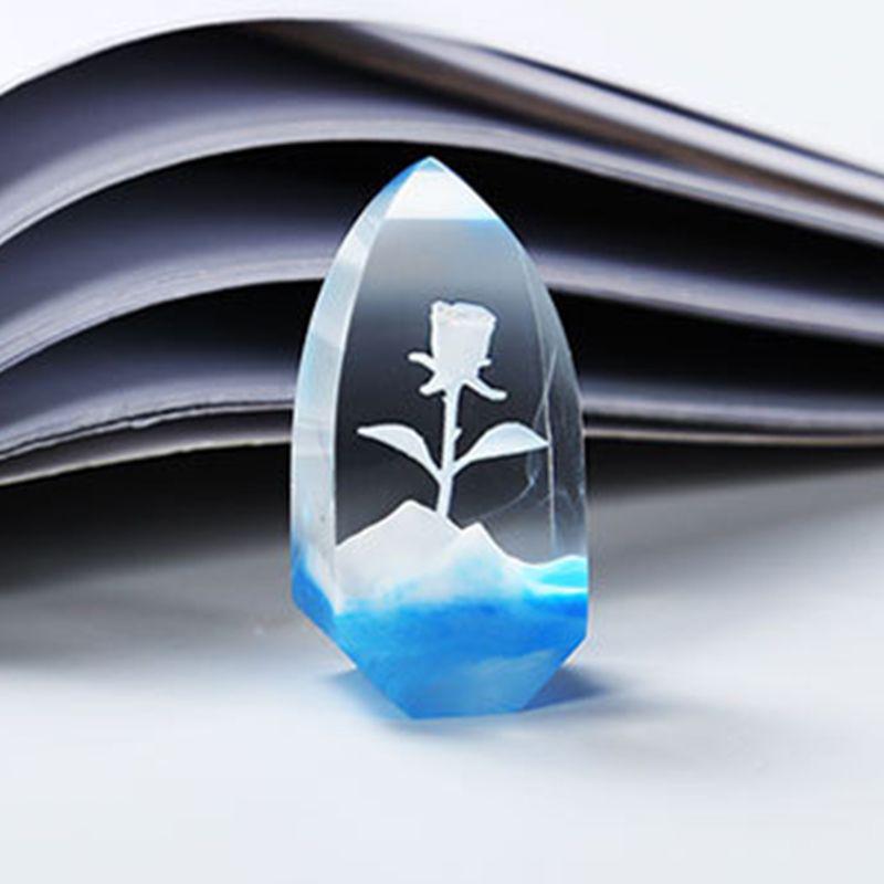 1/4x Mini Resin Filler Resin Charms Accessories Filler Epoxy Model Filler Rose Filling Model Jewelry Making Supply DIY
