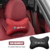 Car Seat Headrest Auto Logo Neck Pillow For Alfa Romeo STELVIO Giulia 159 Giulietta 147 Mito 156 MTO Sportiva Car Accessories