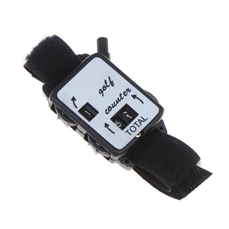 Golf Score Keeper With Wristband Watch Shaped Score Mechanical Counter Number Counter Manual Score Keeper Watch For Golf Sport