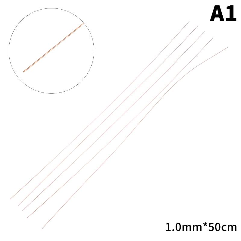Phosphor Copper Welding Rod Heavy Duty Professional Grade 40cm 50cm Round Flat Electrode for Commercial Welding Operations