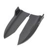 1 Pair Rear Bumper Diffuser Left Right Car Rear Bumper Lip Splitter Protector for X6 G06 M‑Sport 2020 to 2022