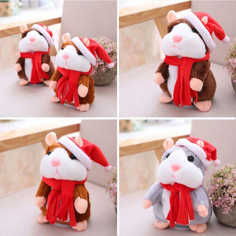 Delightful Cheeky Hamster Talking Mouse Pet Plush Christmas Toy For Kids And Adults