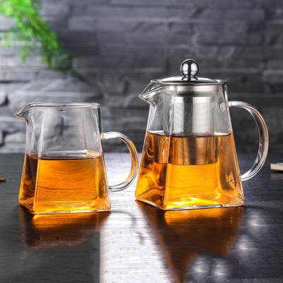 Glass Teapot Set Square-small Teapot For Family