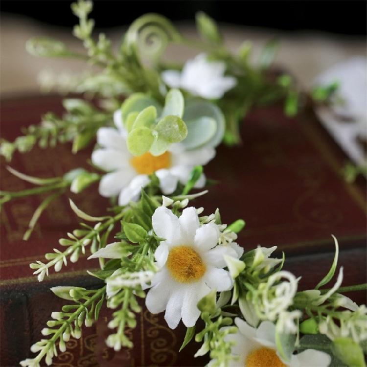 Flower Headbands Daisy Garlands Crown Hair Wreath Bride Flower Crown Wedding