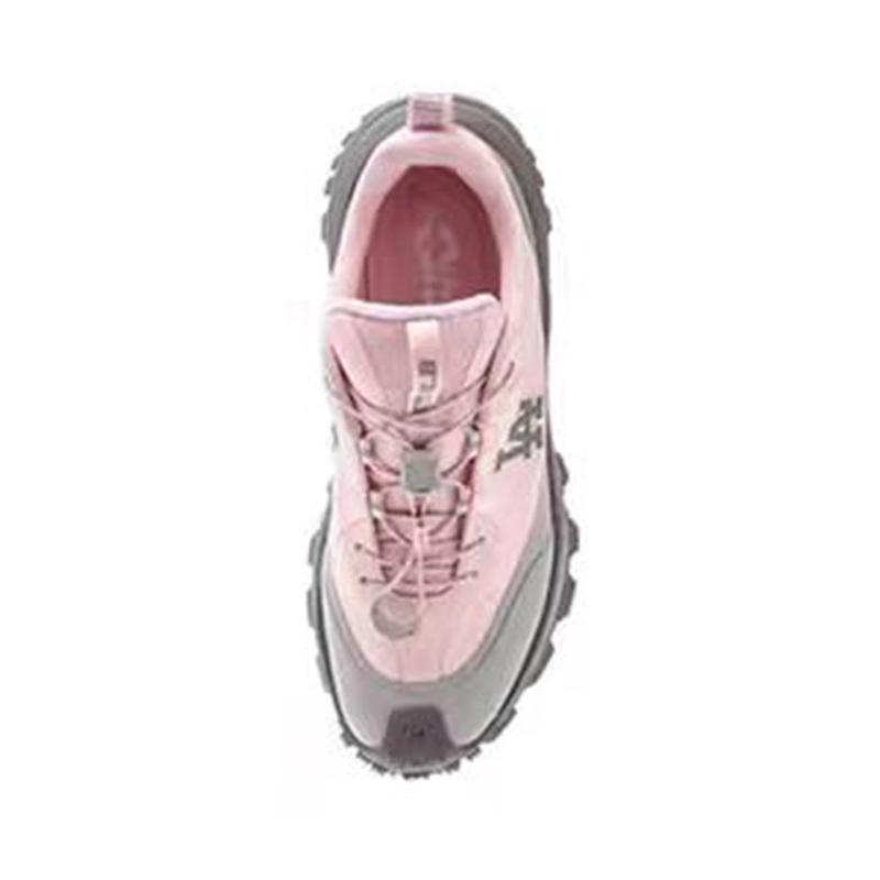 MLB Los Angeles Dodgers Height Increasing Low top Chunky Sneakers Unisex Light Pink Sneakers 3ASHB025N-07PKL